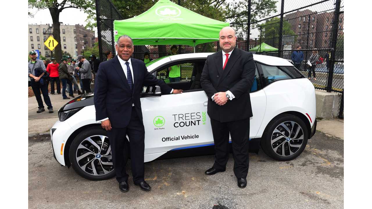 Trees Count BMW i3