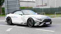 Fotos espía del Mercedes-AMG SL 2022