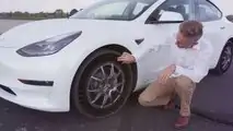 Goodyear teste la Tesla Model 3 avec des pneus sans air