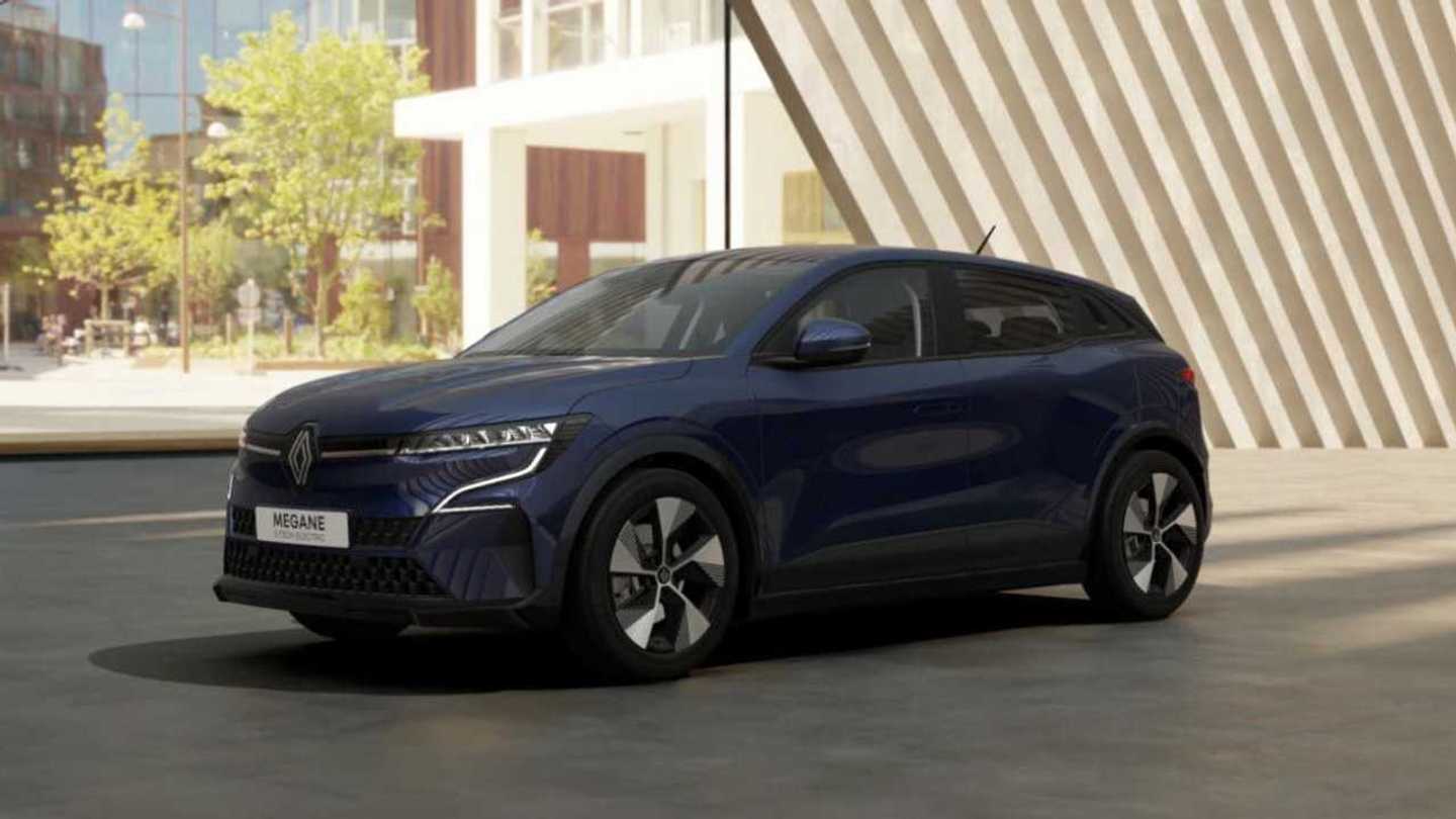 La Renault Mégane ETech électrique dans sa version de base La Renault Mégane ETech électrique dans sa version de base