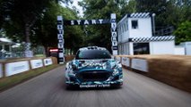 Prototype de Ford Puma Rally1 WRC à Goodwood