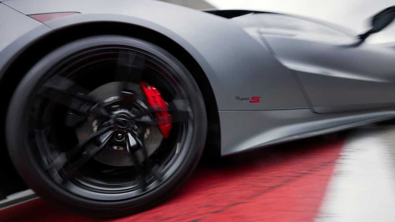 2022 Acura NSX Type S Wheel Blur