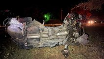 Amtrak Train Hits Car Hauler Destroyed Machine