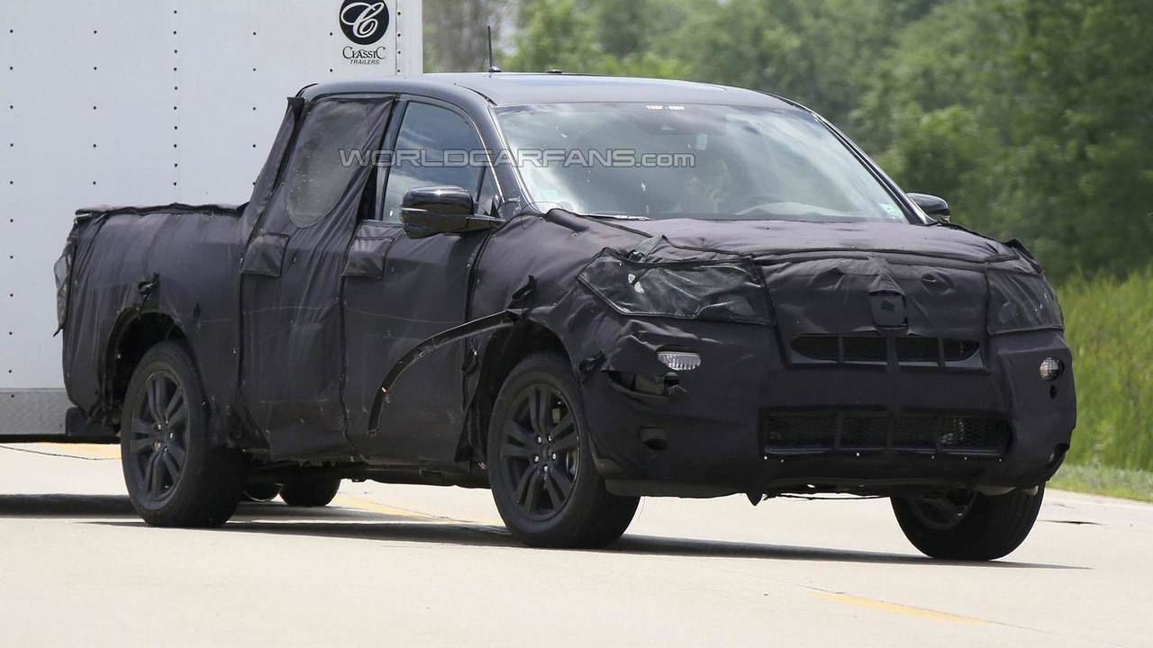 2017 Honda Ridgeline Spied In The United States 2017 Honda Ridgeline Spy Photo