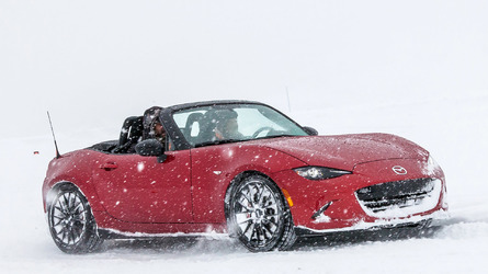 The Mazda MX-5 Miata is truly a four-season sports car