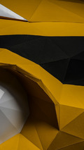 Nissan Juke full-size origami replica