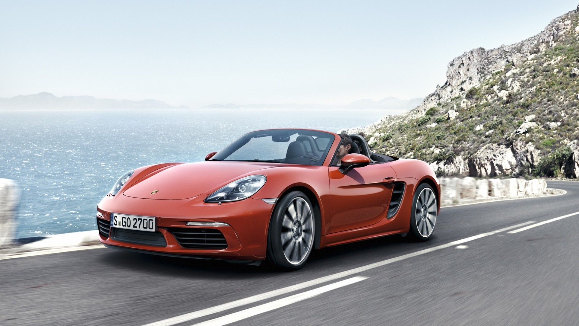 Porsche 718 Boxster unveiled with turbocharged fourcylinder engines