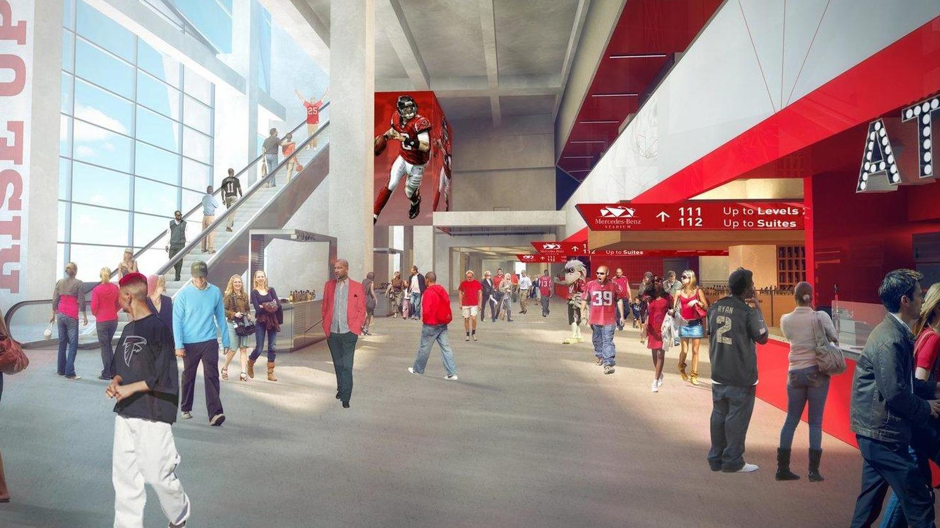 Mercedes Benz Stadium Announced Will Be Home To The Atlanta Falcons Video