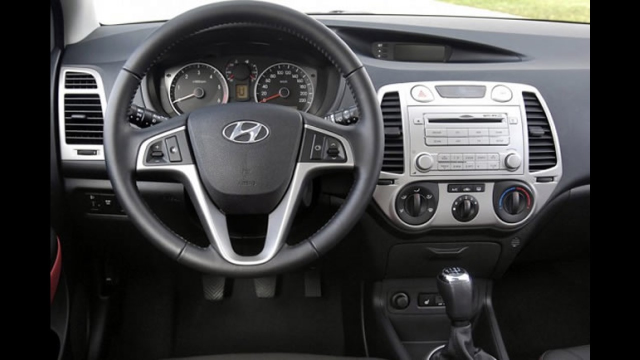 Hyundai i20 2012 tem preços a partir do equivalente a R$ 28.557,00 na Espanha
