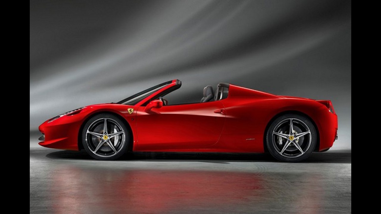 Agora é oficial: Ferrari revela primeiras imagens da 458 Spider em definitivo