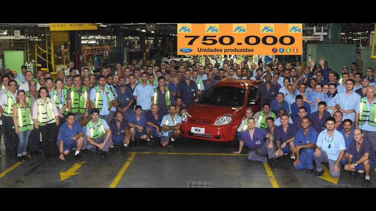 Marca histórica: Ford Ka atinge 750 mil unidades produzidas no Brasil
