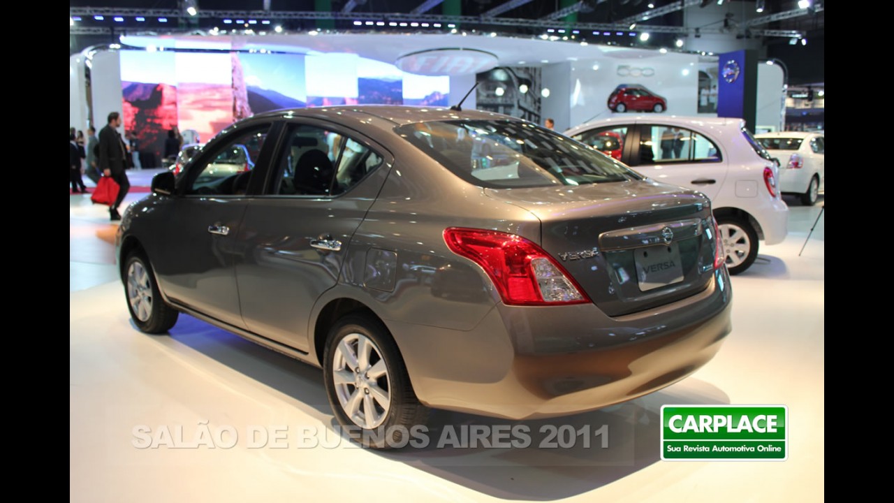 Salão de Buenos Aires: Nissan apresenta o Novo Versa Sedan