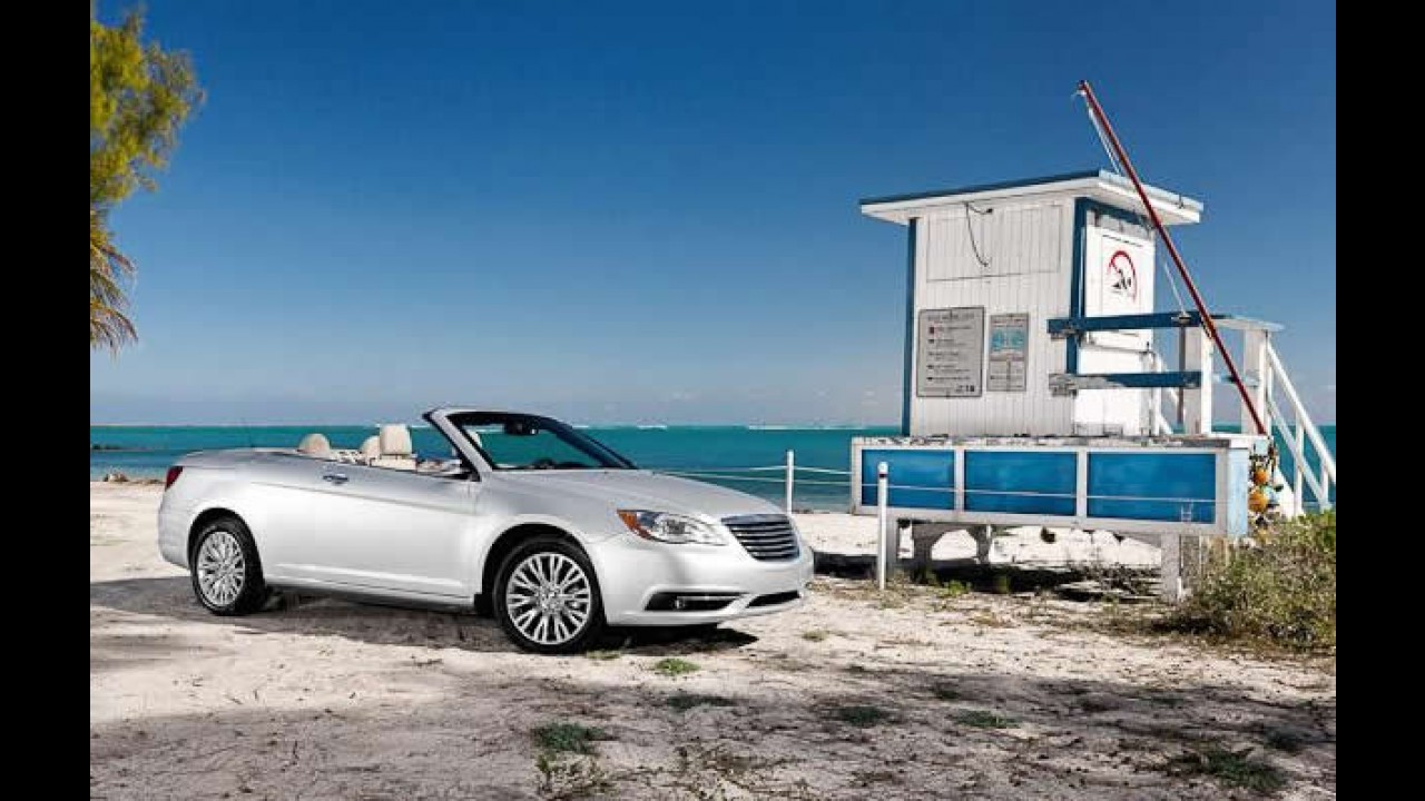 Fotos oficiais do Novo Chrysler 200 Conversível vazam na internet