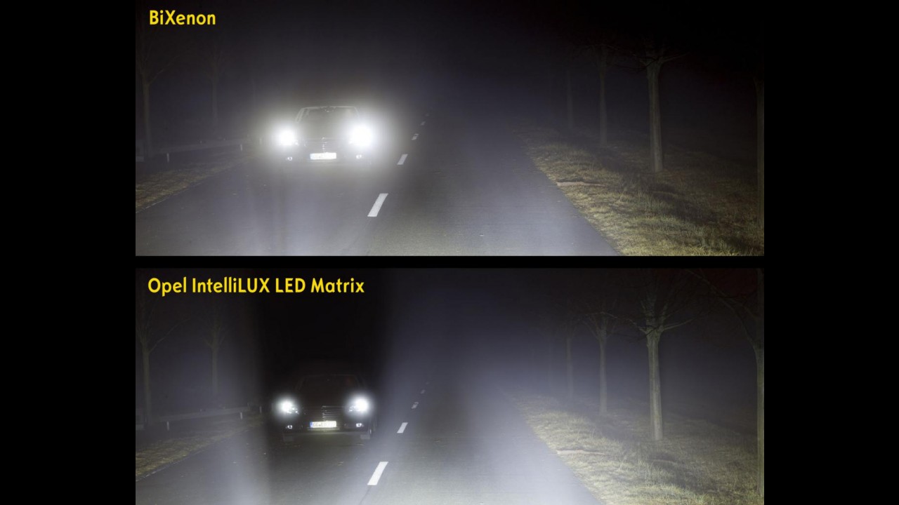 Opel Astra 2016, que estreia em setembro, terá faróis LED Matrix