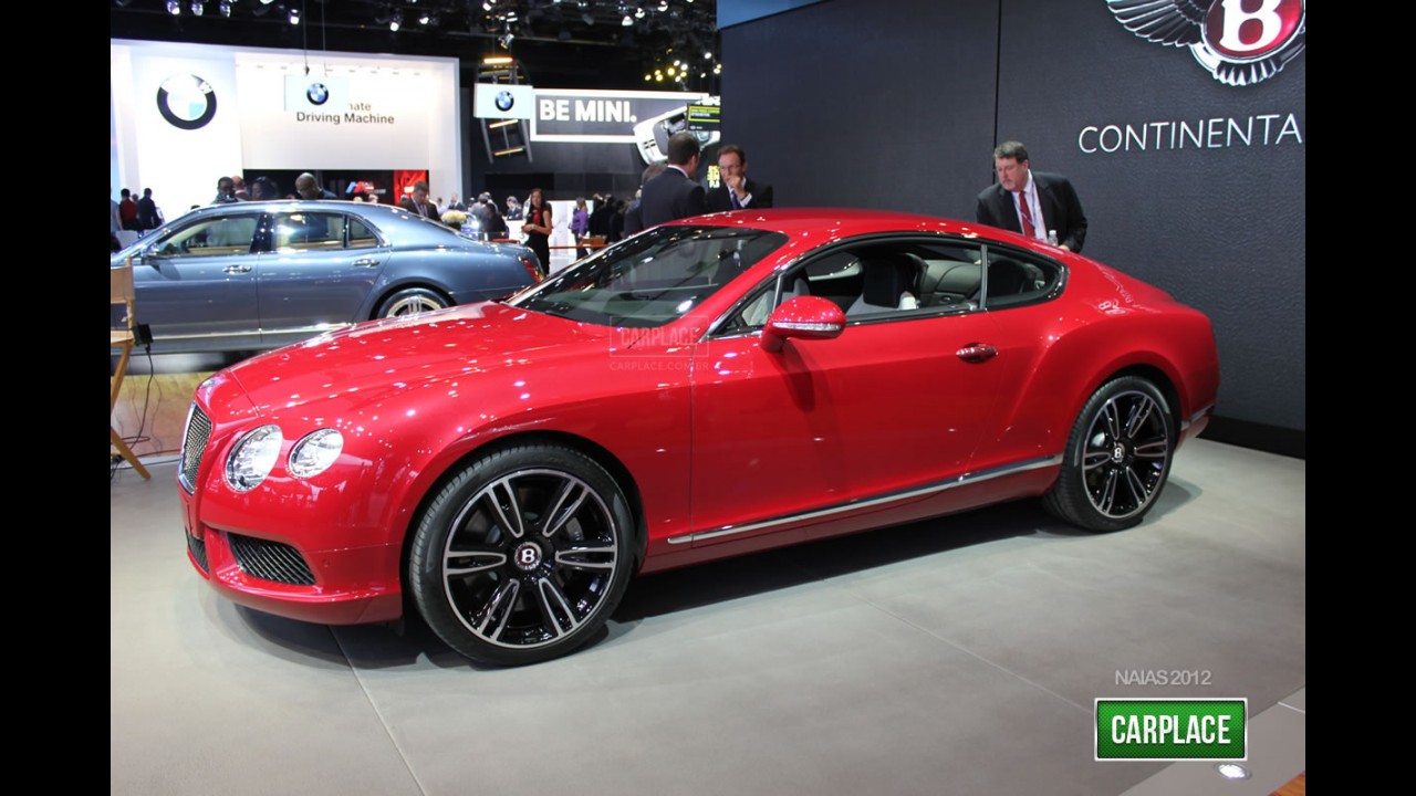 Direto de Detroit: Fotos do Novo Bentley Continental GT V8