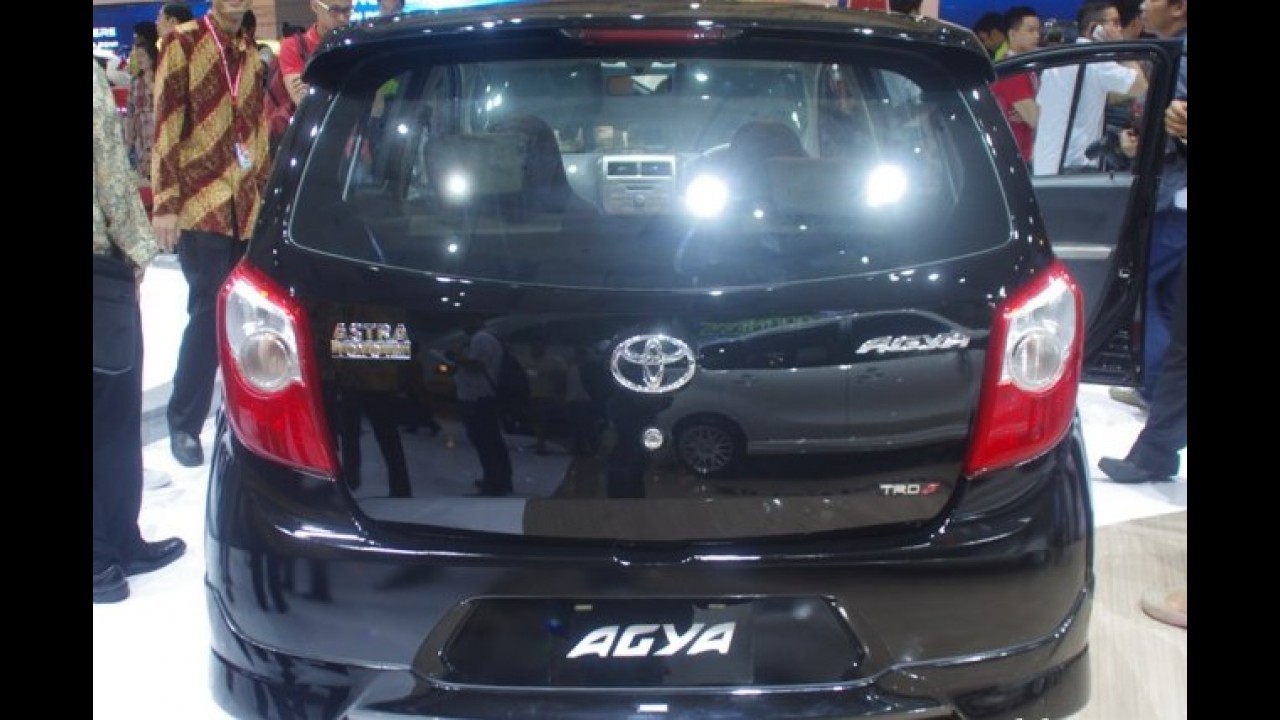 Toyota Agya é o novo compacto completo feito sob medida para a Indonésia