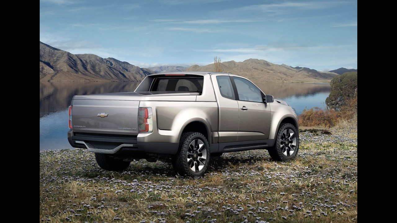 É a cara da Nova S10: Chevrolet revela a Colorado Concept 2011
