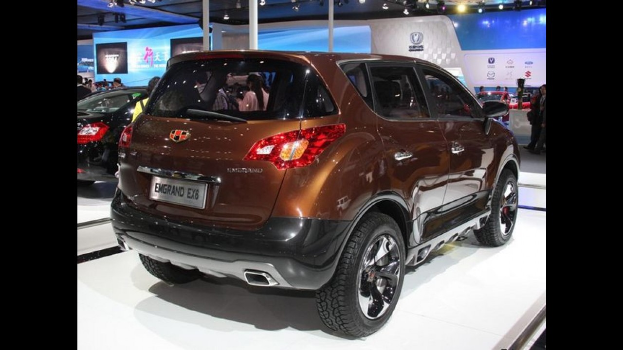 Salão de Pequim: Geely apresenta novo Emgrand EX6 Concept SUV