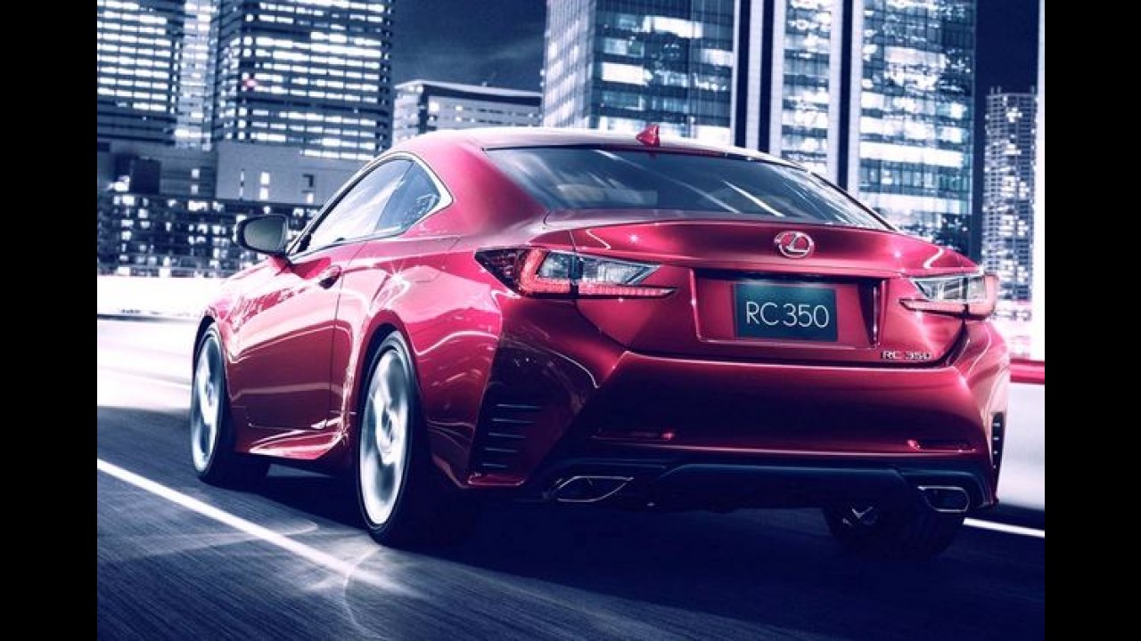 Lexus revela o novo RC Coupe derivado do belo conceito LF-CC