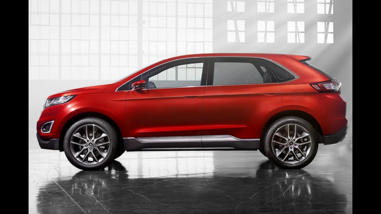 Novo Ford Edge 2014 tem visual antecipado por conceito