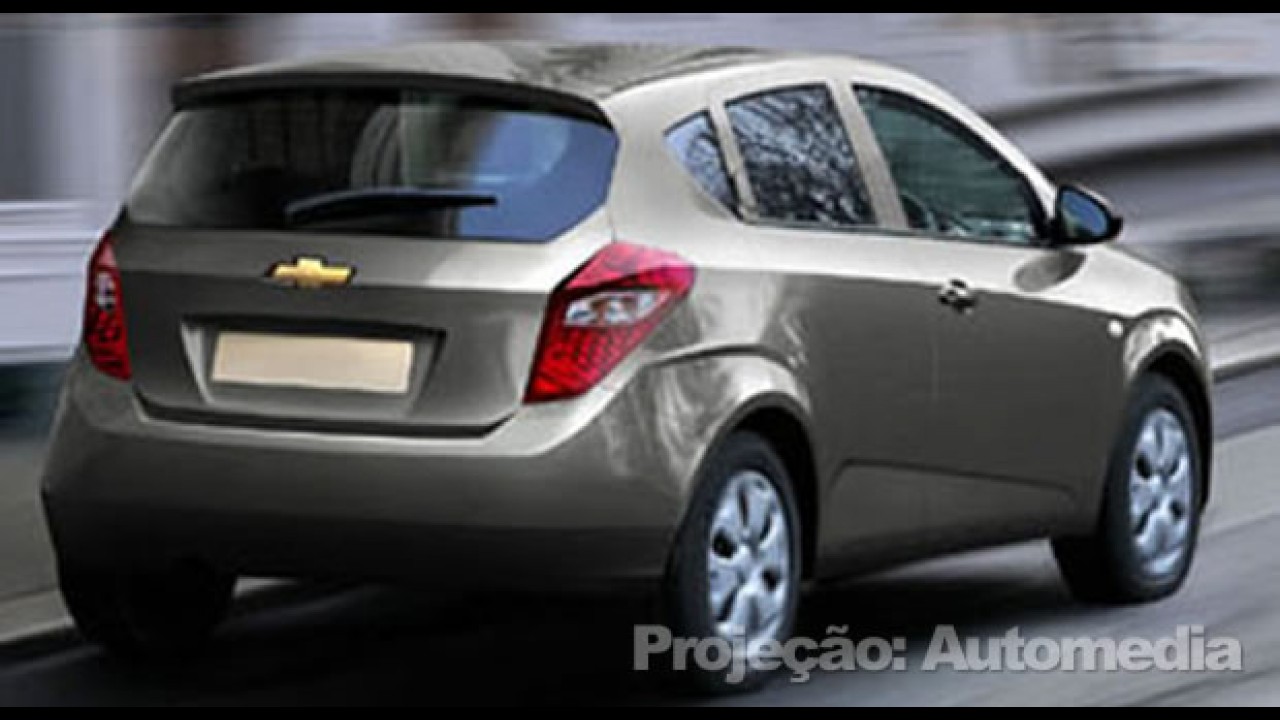 Novo Chevrolet Viva 2010 - Surge nova projeção baseada no hatch Aveo