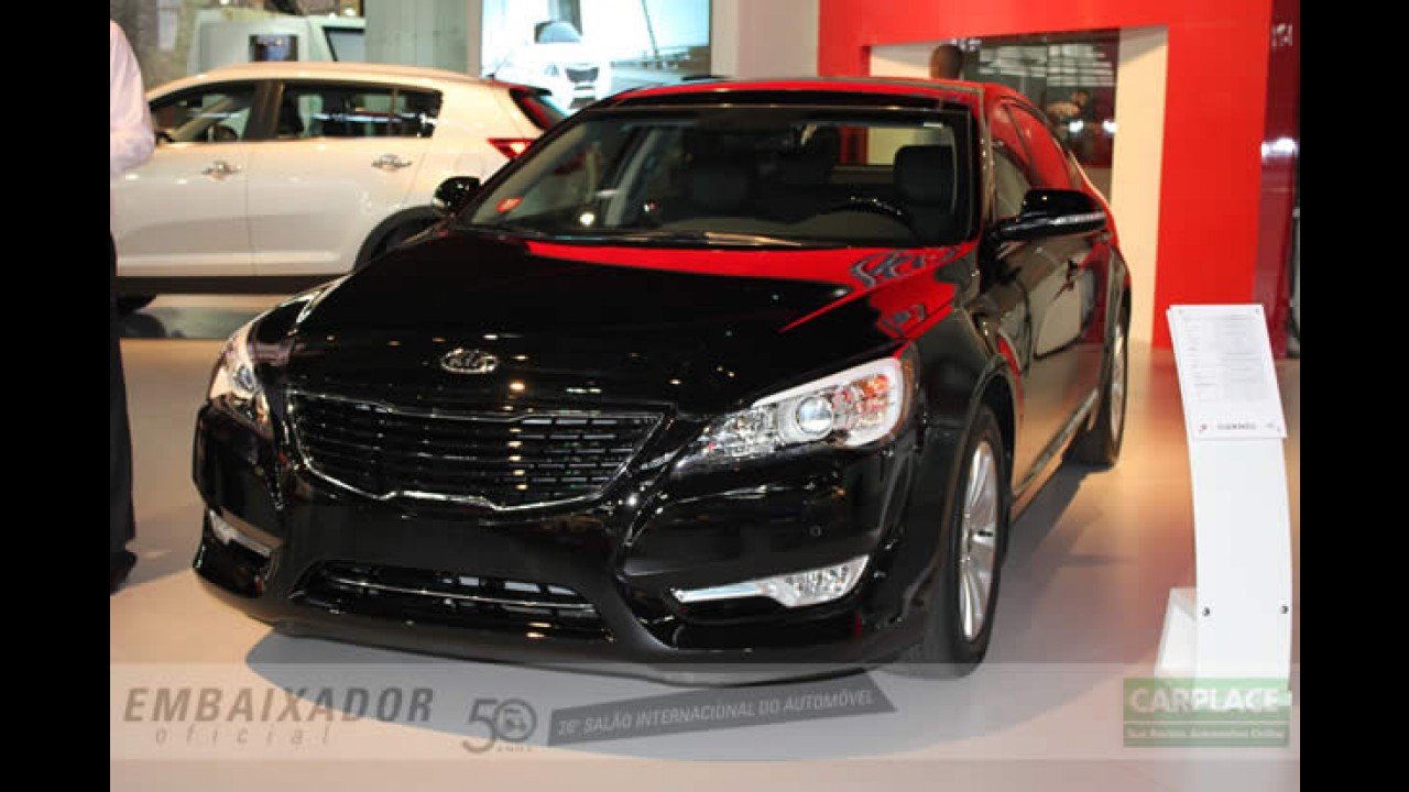 Salão do Automóvel: Kia lança Cadenza V6 por R$ 119.900