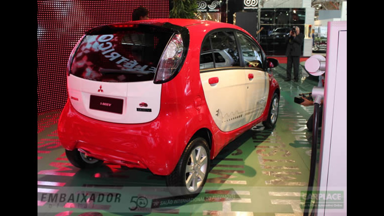 Salão do Automóvel: Mitsubishi apresenta o compacto elétrico i-MiEV