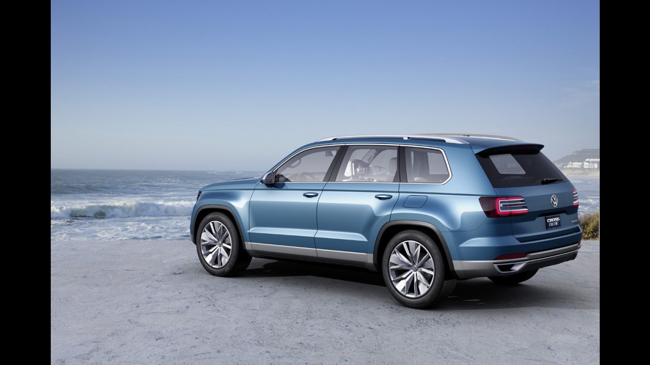 Volkswagen CrossBlue Concept é revelado horas antes da apresentação oficial