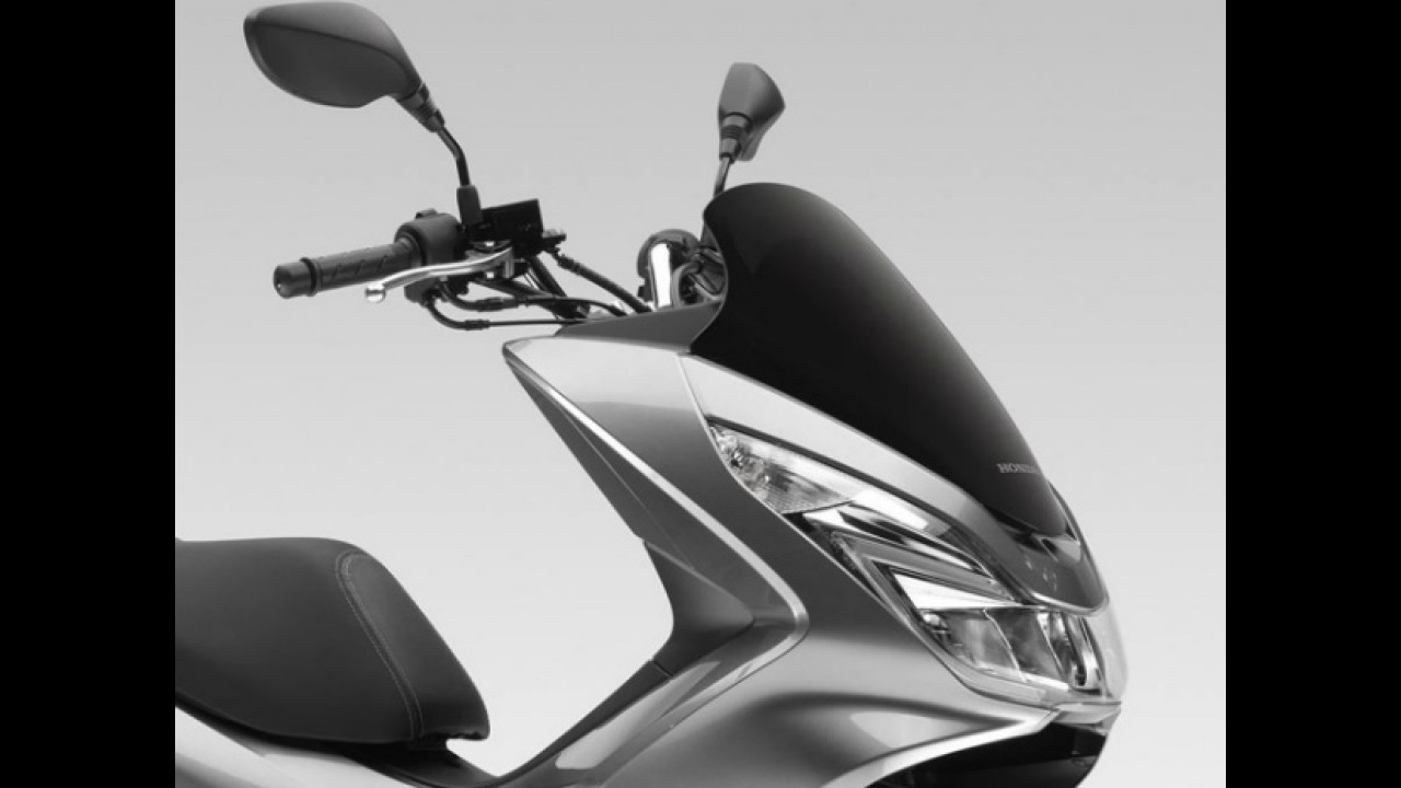 Recém-lançado no Brasil, scooter Honda PCX já aparece reestilizado na Europa