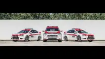 Mitsubishi Outlander e Lancer Evo, auto di sicurezza per la Pikes Peak 2013