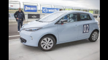 Renault ZOE sull'Autodromo di Modena per la prima Press ecoRace
