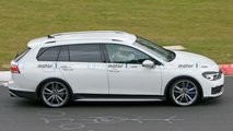 2021 VW Golf R Variant spy photo