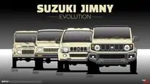 Suzuki Jimny, cuatro generaciones