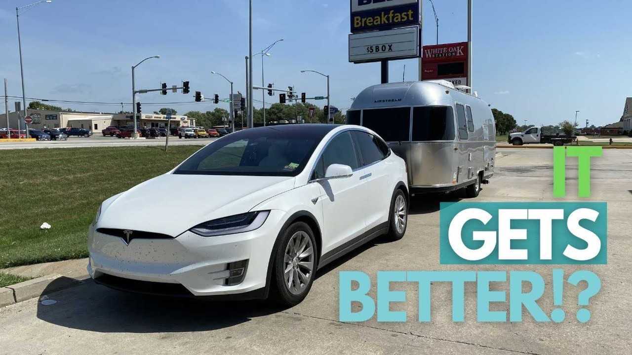 Tesla Model X Airstream Towing Part 2 Proves Many Variables Impact Range