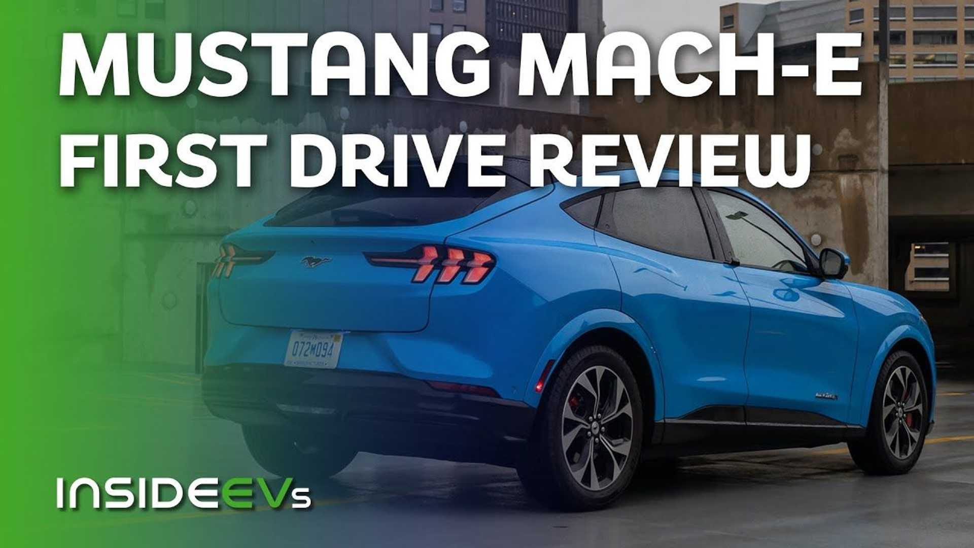 21 Ford Mustang Mach E First Drive Review Deserving Of The Name