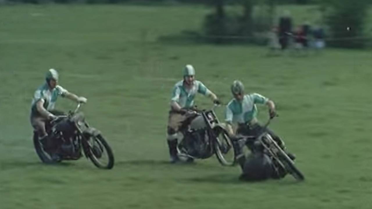 Film Vault: Motorcycle Soccer