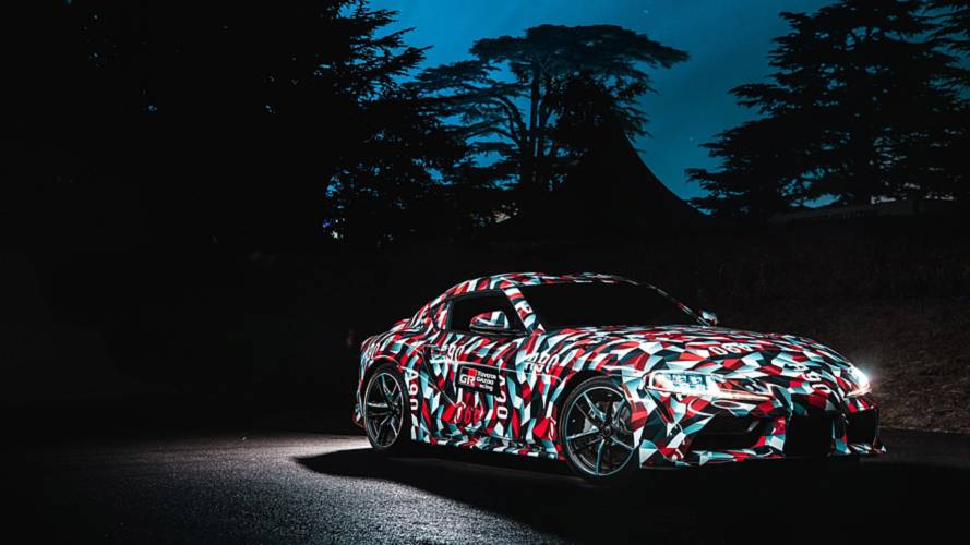 Toyota Supra A90 at Goodwood