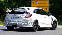 Honda Civic Type R Facelift Spy Photos