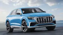 Der Audi Q8 zeigt sich
