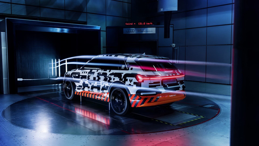 2019 Audi E-Tron aero teaser