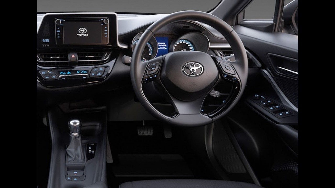 Novo Toyota C-HR: interior da versão "não híbrida" e cores mais chamativas