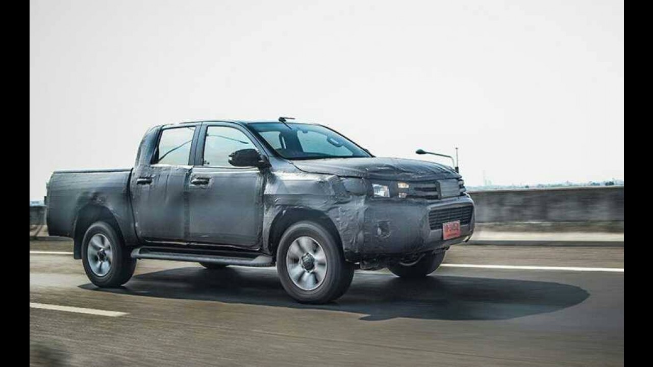Nova Hilux 2016 terá motor 2.8 turbodiesel e frenagem autônoma