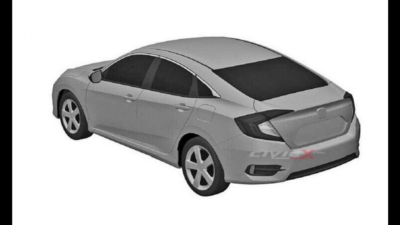 Novo Honda Civic 2016: veja imagens em 3D exclusivas!