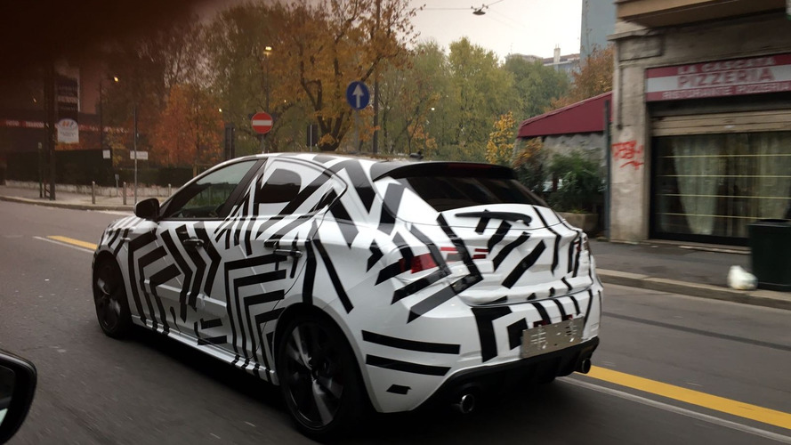 Alfa Romeo Giulietta spy photo