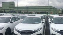 Honda Civic Sedan'ın ihracatı başladı