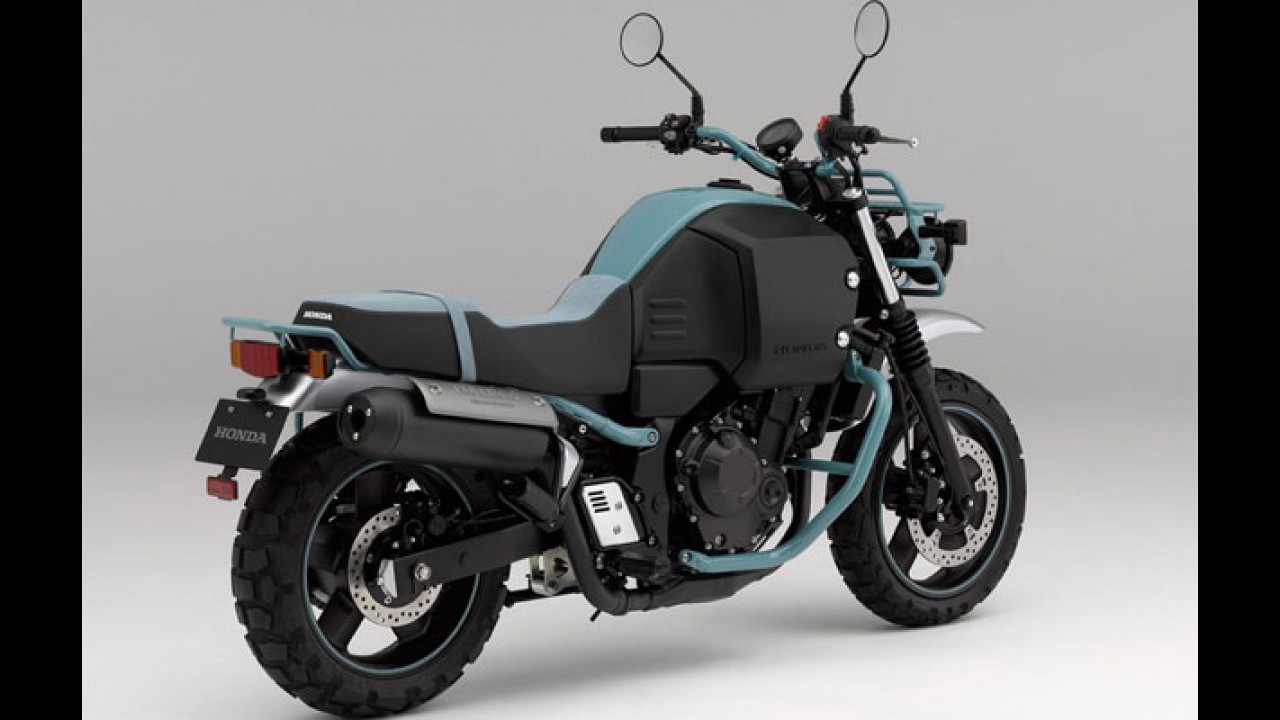 Mistura de naked e off-road, Honda Bulldog Concept estará no Salão de Tóquio