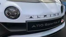 Alpine A110 Sports X live photos
