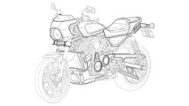 Harley-Davidson Café Racer Design Trademark