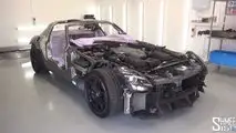 Stripped-down Mercedes SLS AMG Black Series