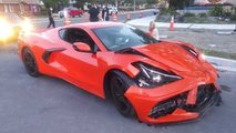 2020 Chevrolet Corvette Crash In Florida